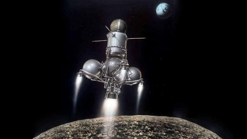 Risba sovjetske sonde Luna-16