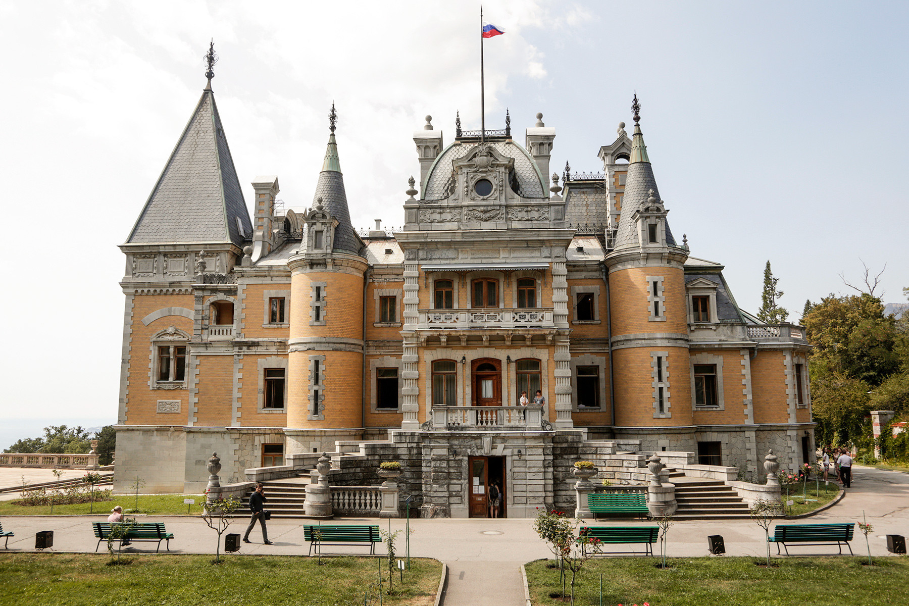 Дворецът :Масандра: в Крим