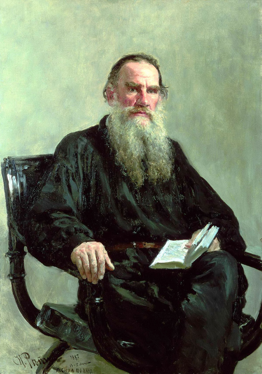 Portret L. N. Tolstoja, 1887.

