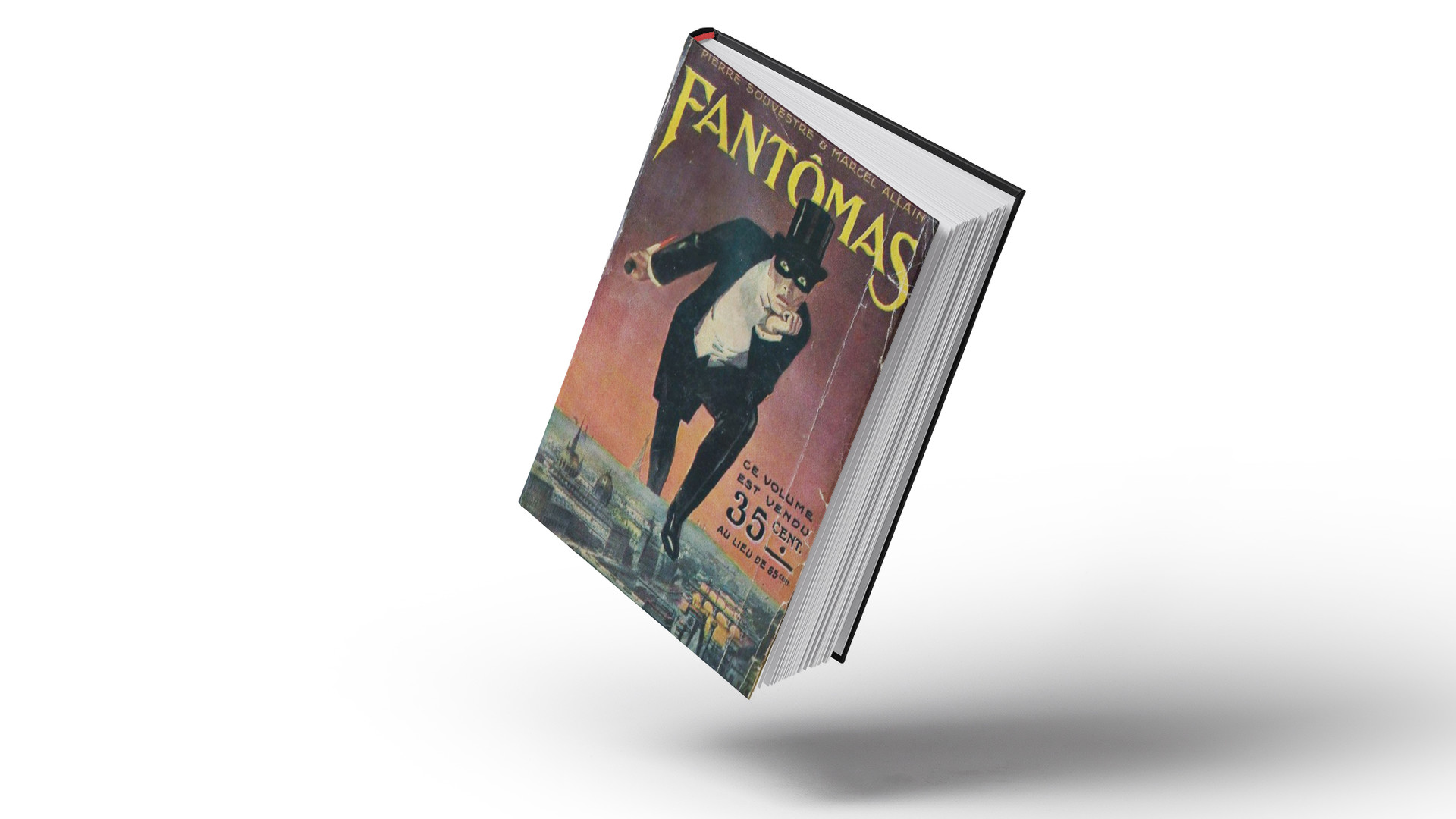 El personaje de Fantômas apareció por primera vez en los libros de los franceses Marcel Allain y Pierre Souvestre.