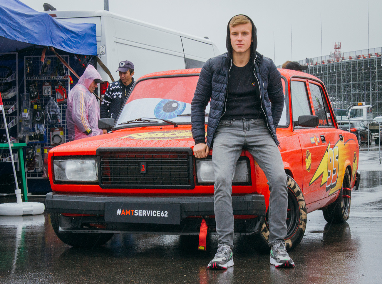 Lada Russian Car Drift