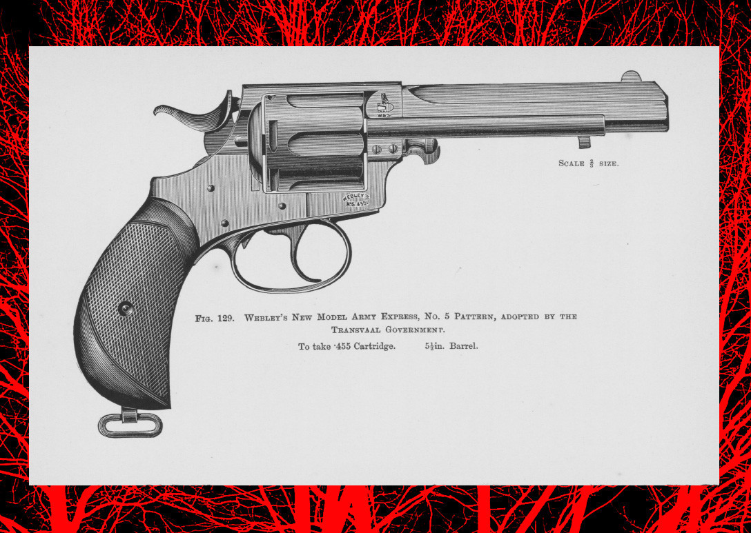 Webley.455, a arma com a qual Raspútin foi provavelmente assassinado