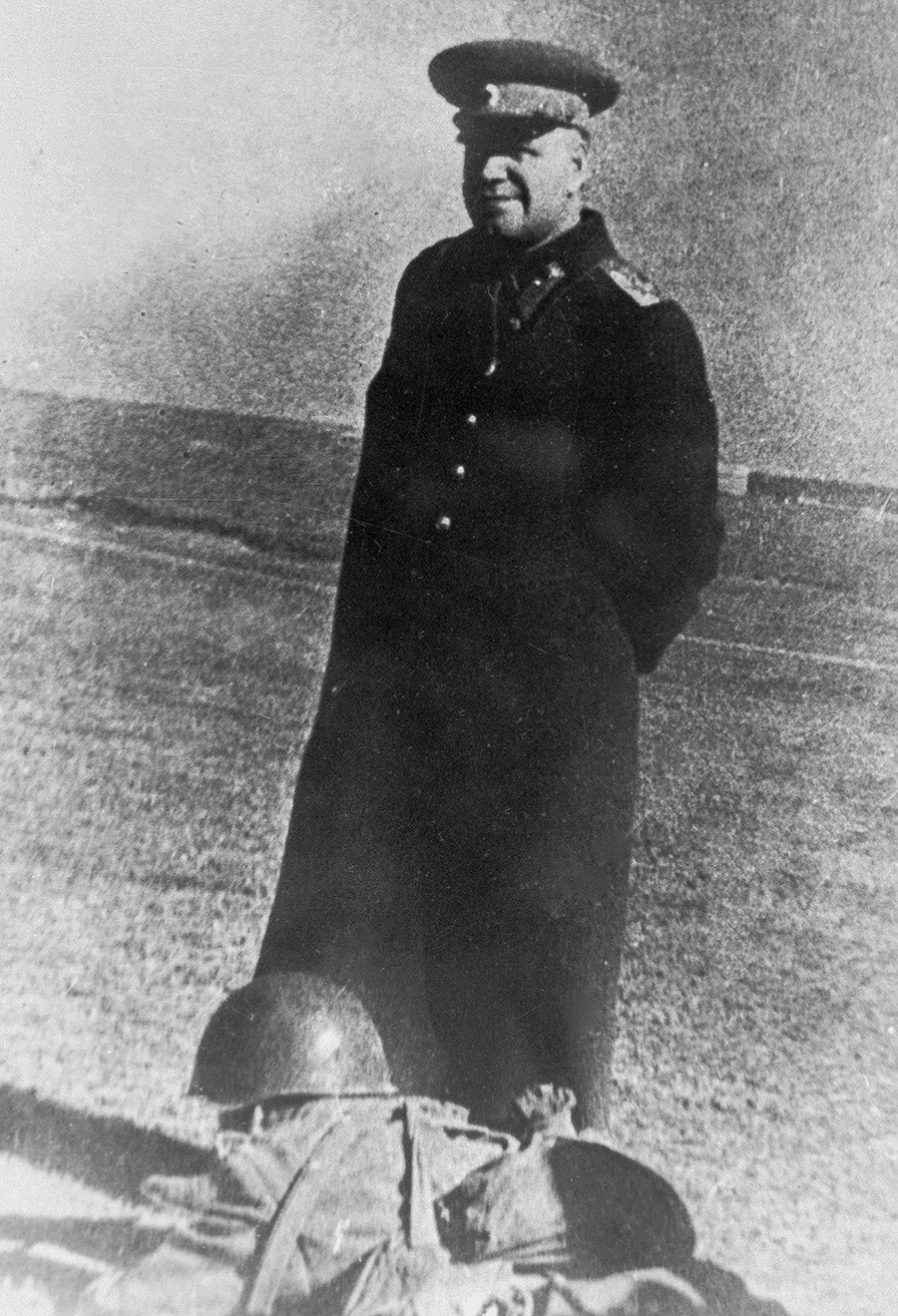 Mariscal Gueorgui Zhúkov durante su servicio en Odessa.