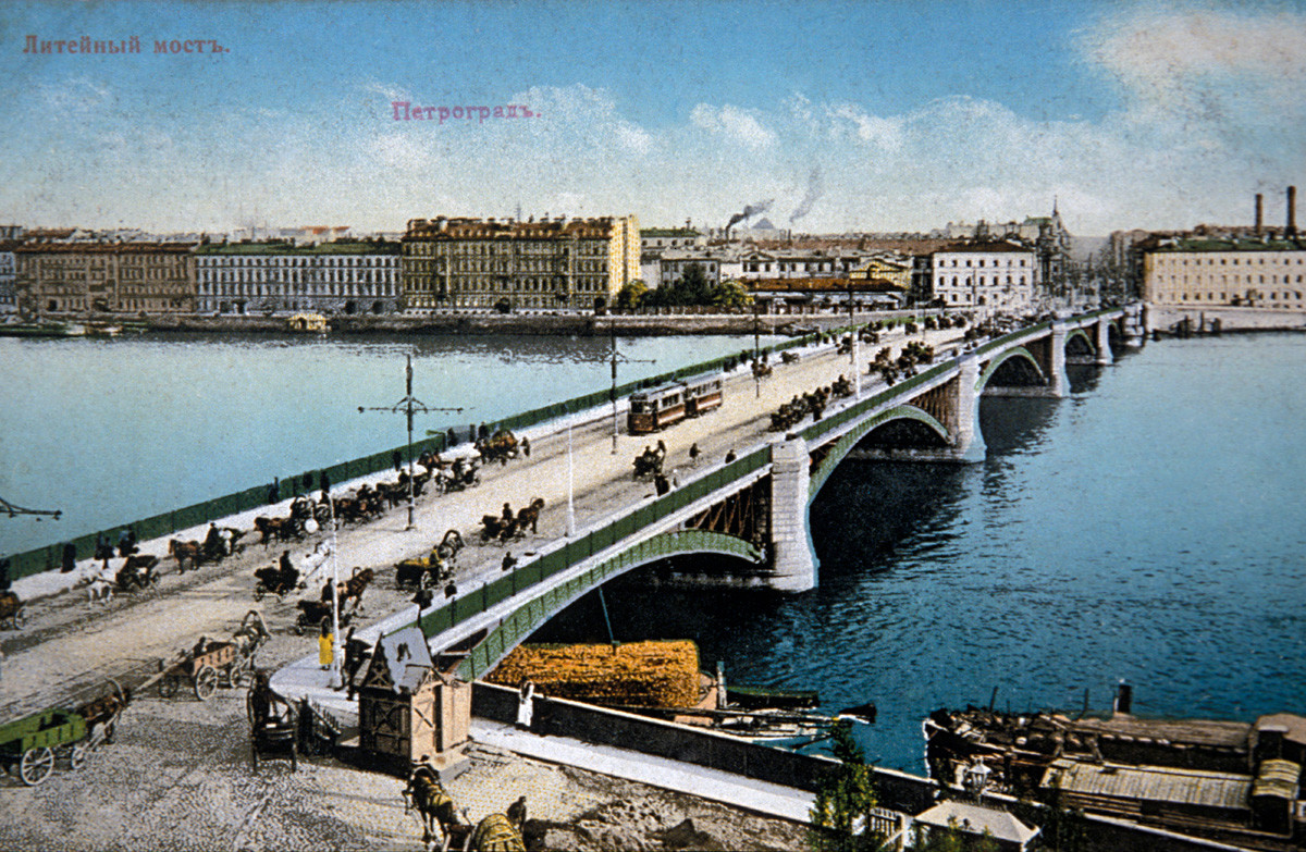 リテイヌイ橋、1910年。