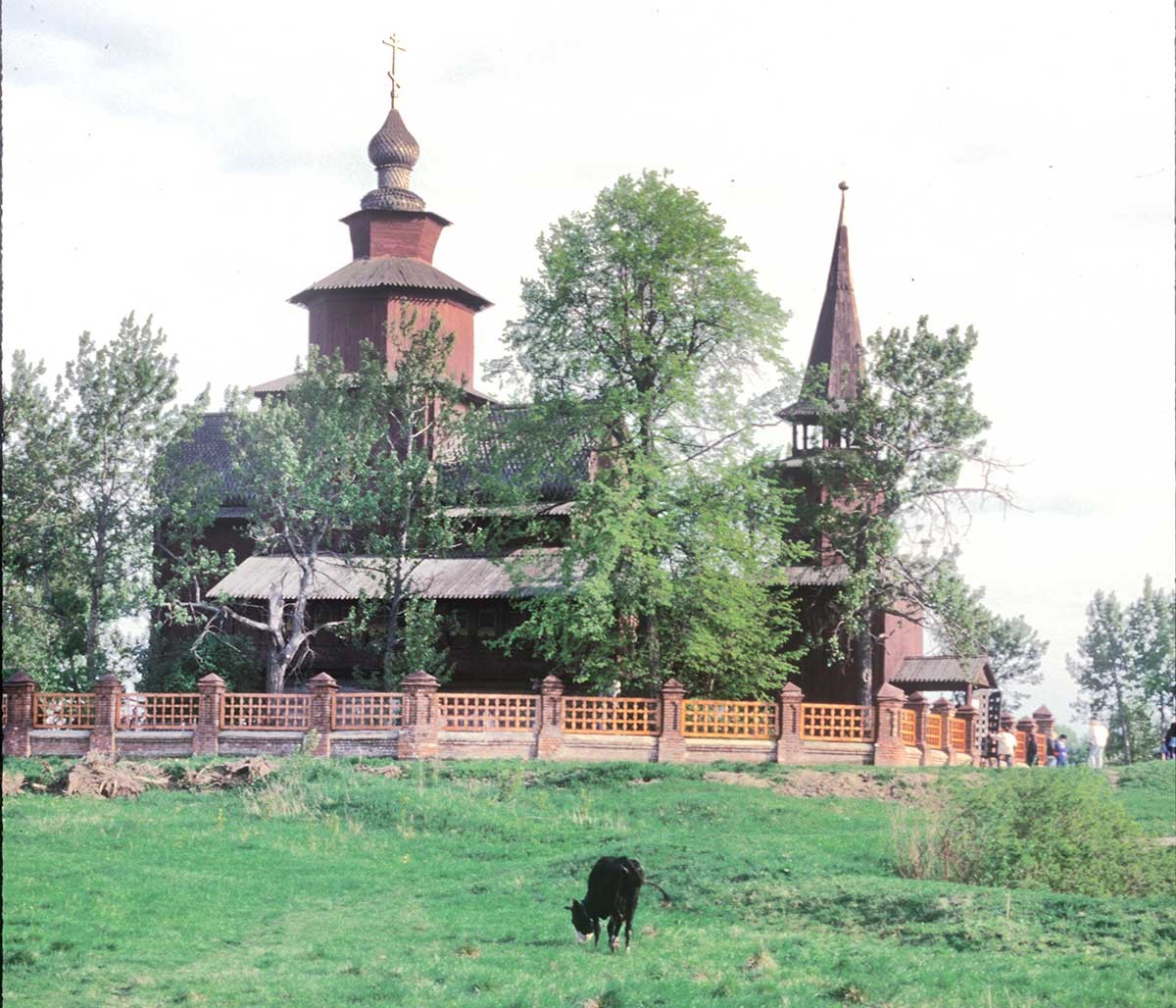 Church of St. John the Divine on the Ishnya. North view. May 21, 1996