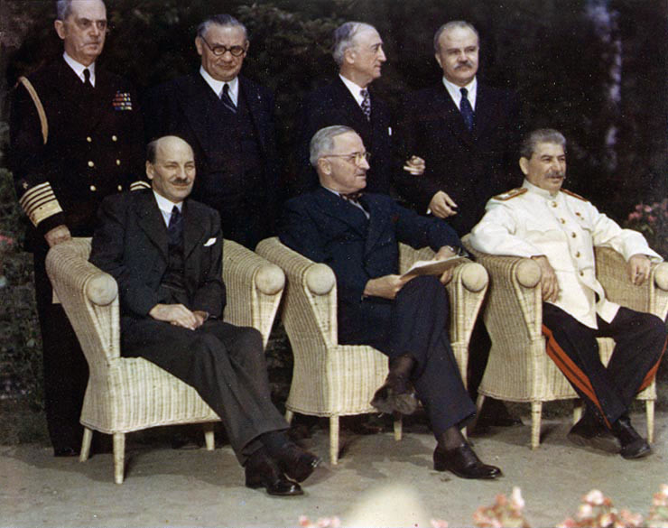 Na konferenci v Potsdamu (1945)