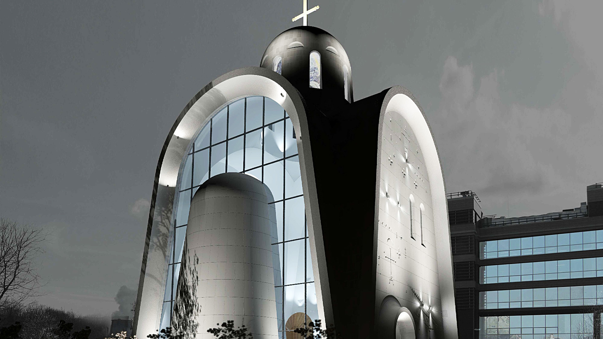 モスクワに現れる未来的なロシア正教会 - ロシア・ビヨンド