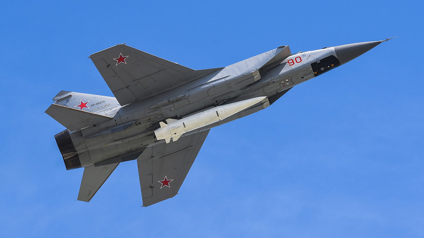 El caza supersónico MiG-31BM