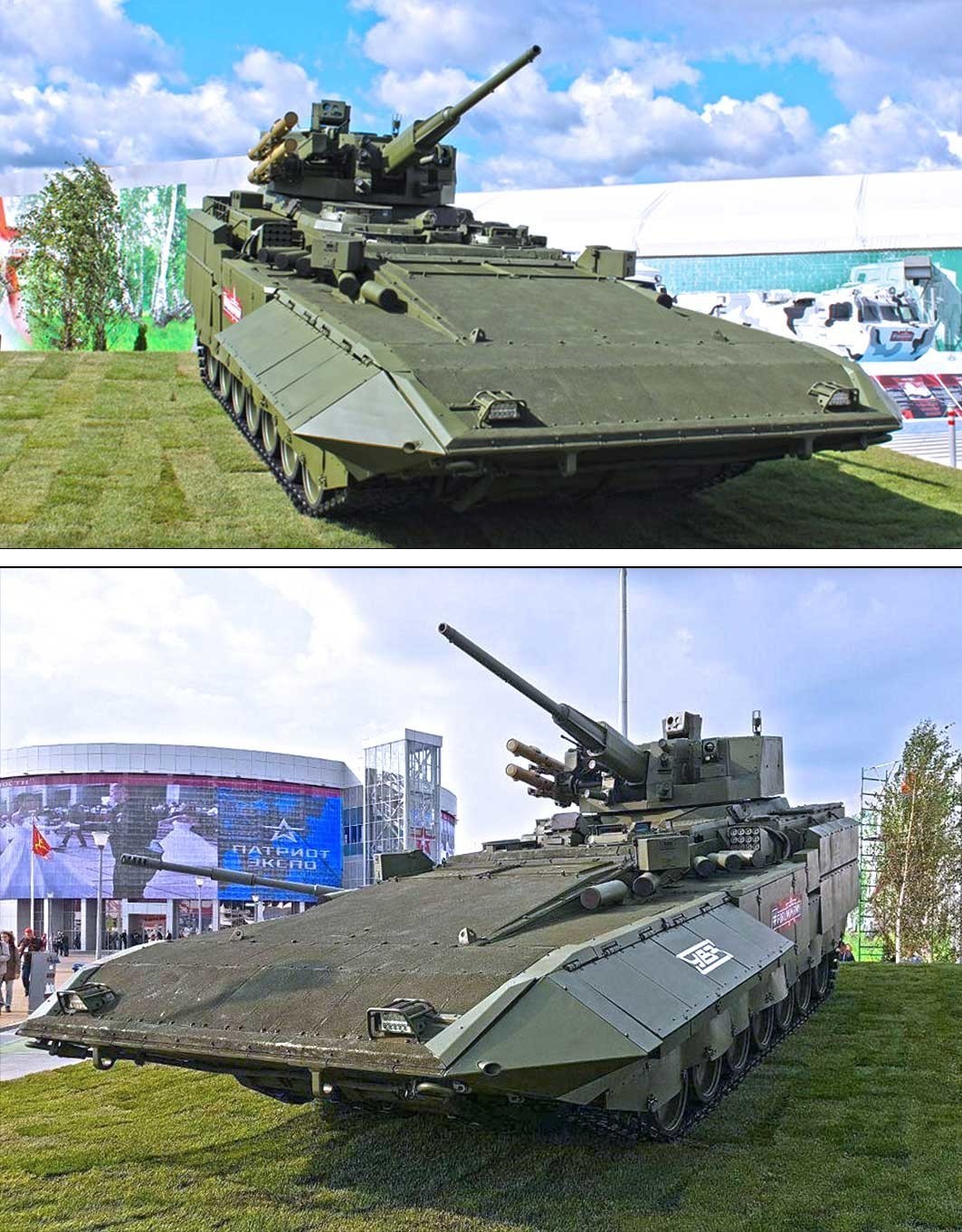 Kinžal na težkem bojnem vozilu pehote T-15, platforma Armata