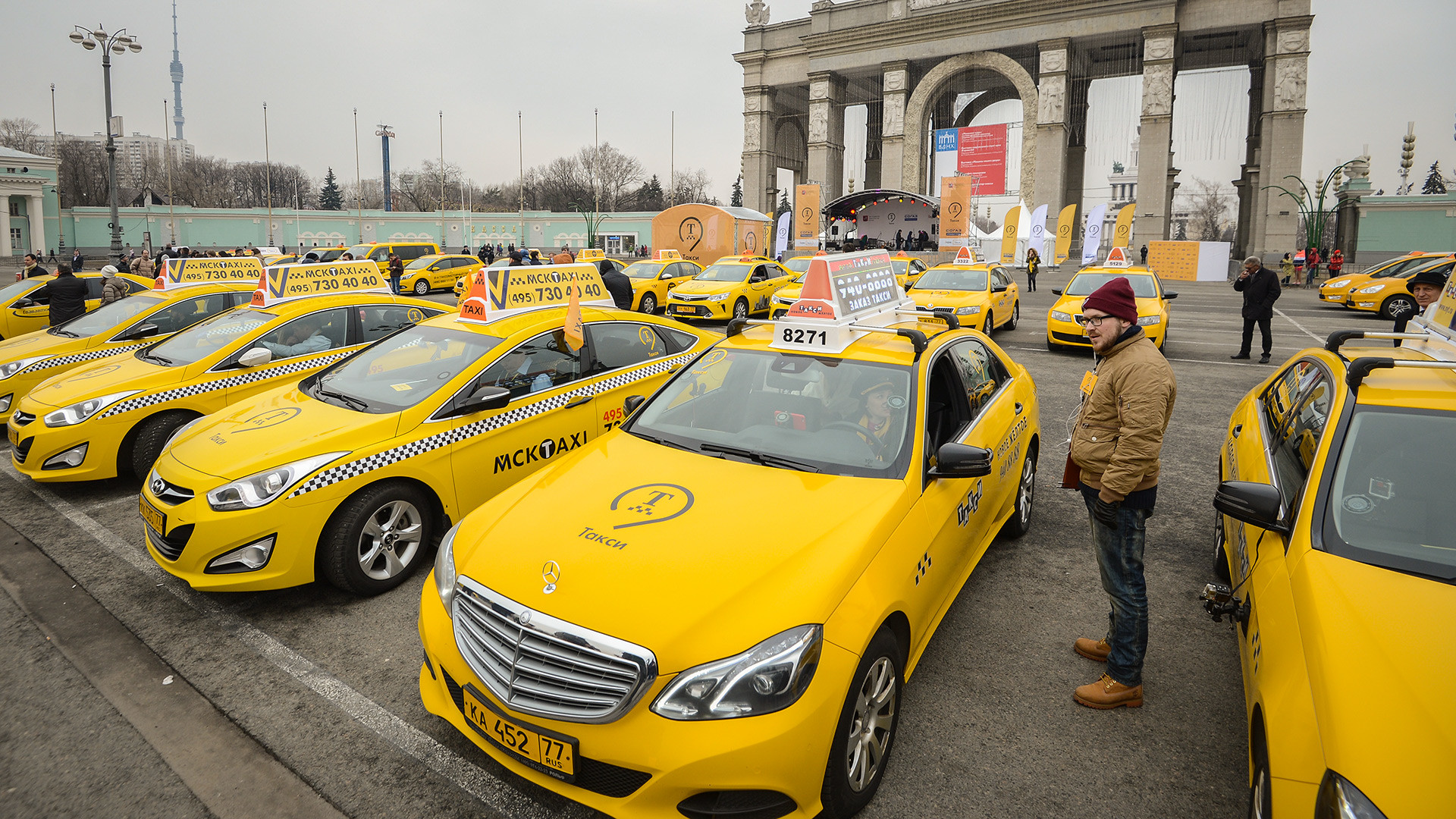 Journée du taxi moscovite
