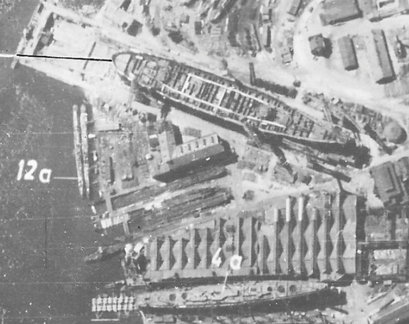 Германска разузнавателна снимка на Съветския съюз, направена през юни 1942 г.

