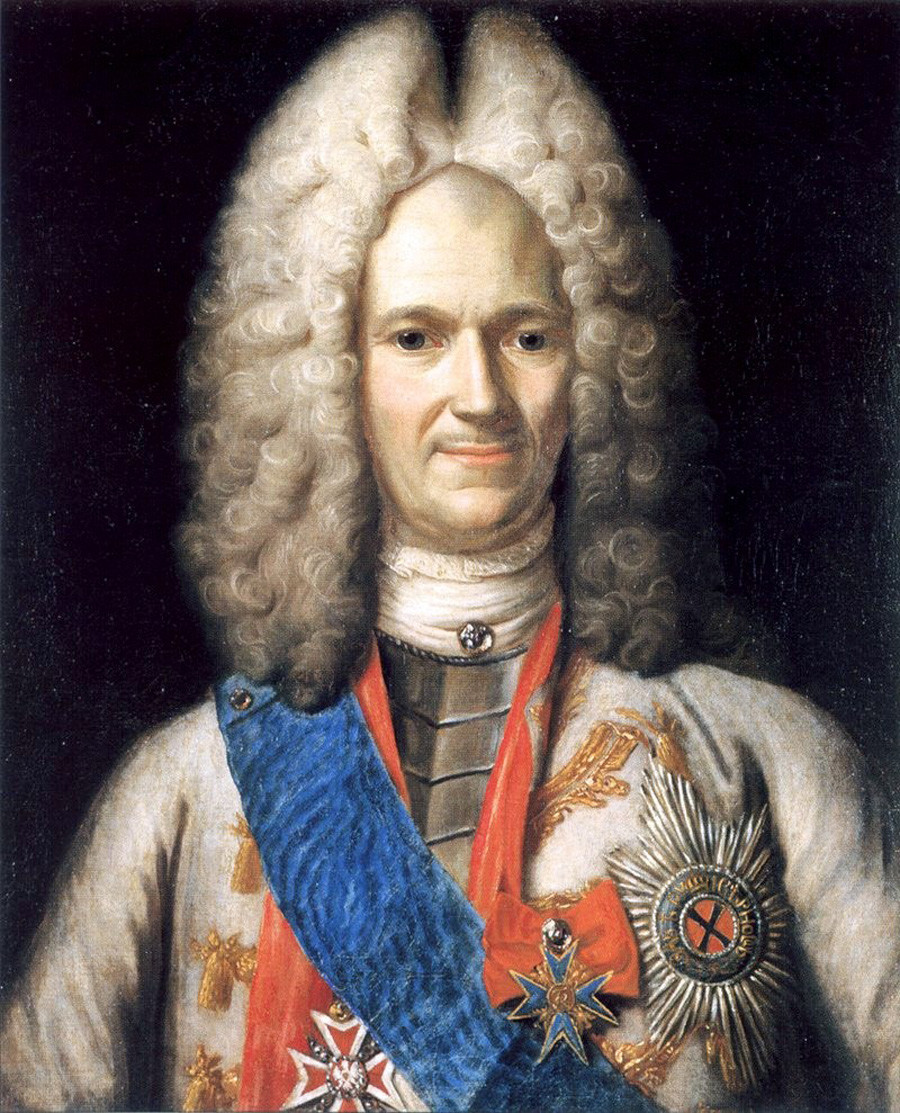 Portrait of Aleksander Danilovich Menshikov