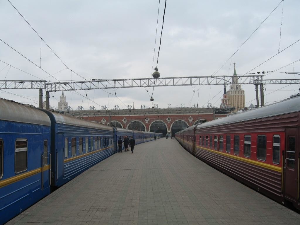 Gare de Kazan, à Moscou