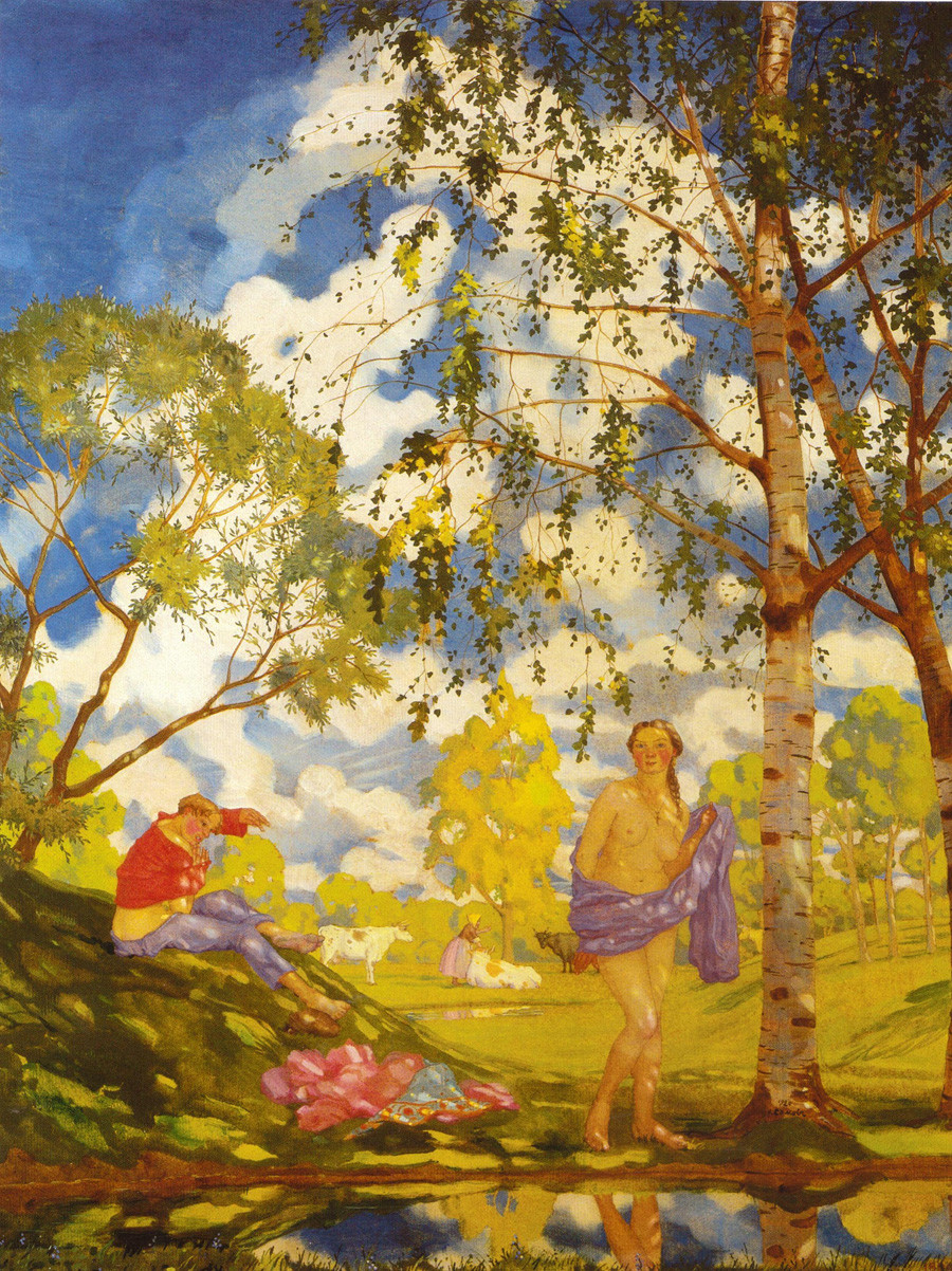 Poletno jutro, 1920