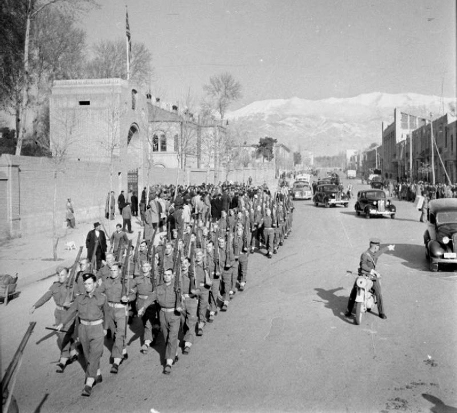 Британската армия в Близкия Изток 1943 г. 
