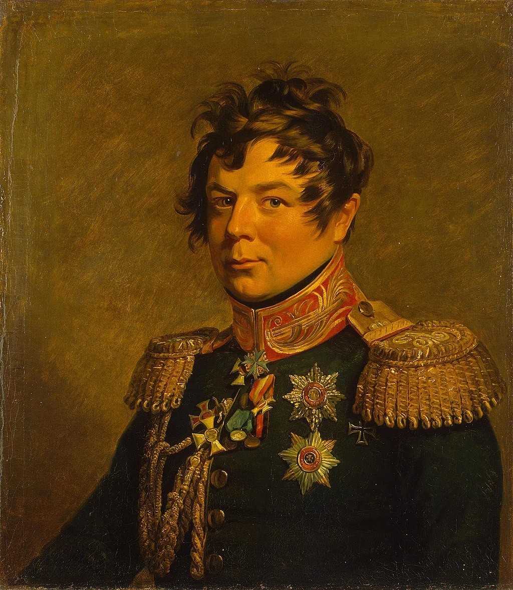 George Dawe. Portret Ivana Dibiča Zabalkanskog. Ermitaž
