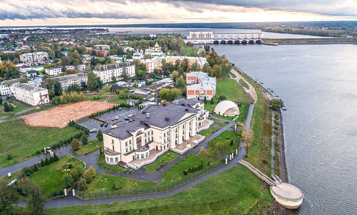 Uglich aerial view