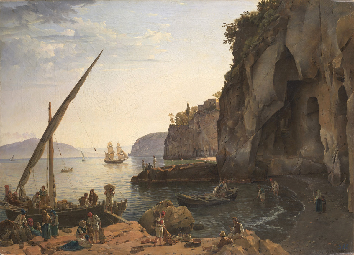 «Вид в Сорренто», 1826