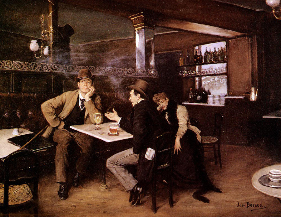 „Au Bistro“ von Jean Béraud