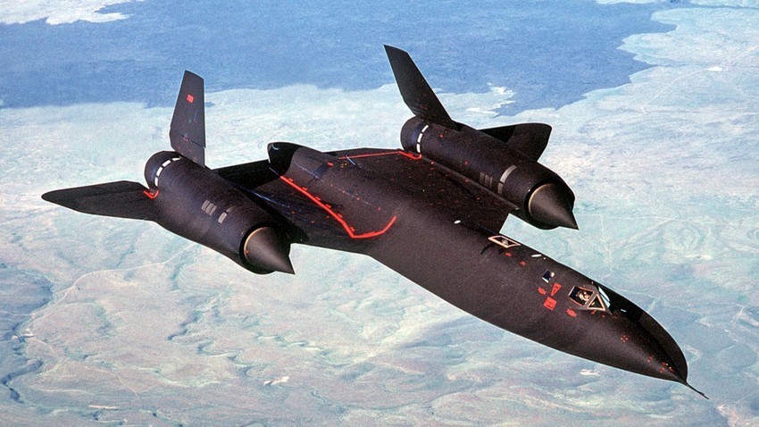 Lockheed SR-71A Blackbird, Калифорния, 1988 г.

