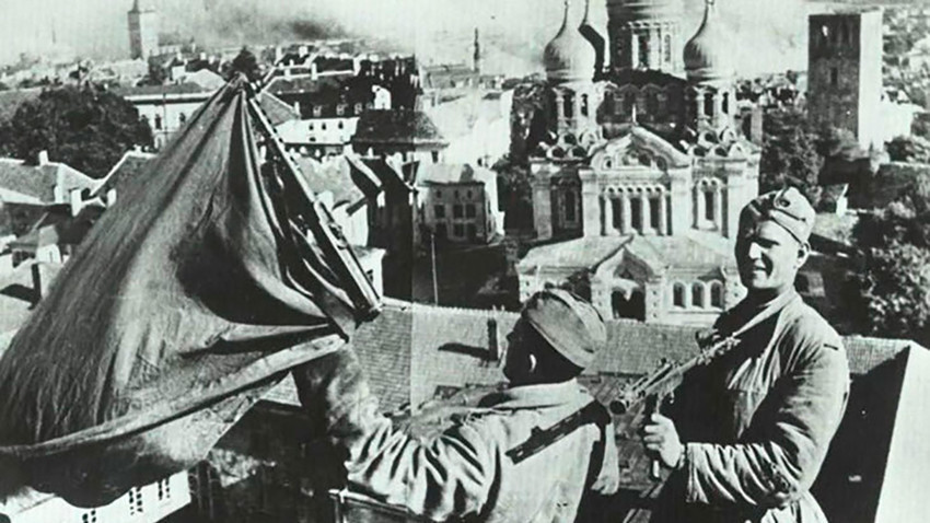 Sovjetske trupe su ušle u Tallinn 22. rujna 1944.
