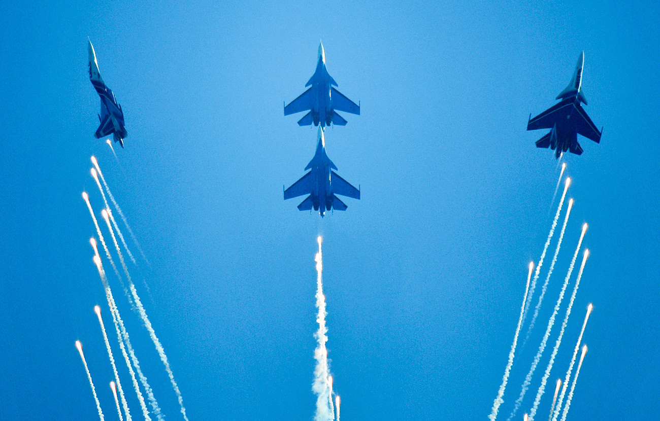 Zrakoplovi Su-30SM trupe 