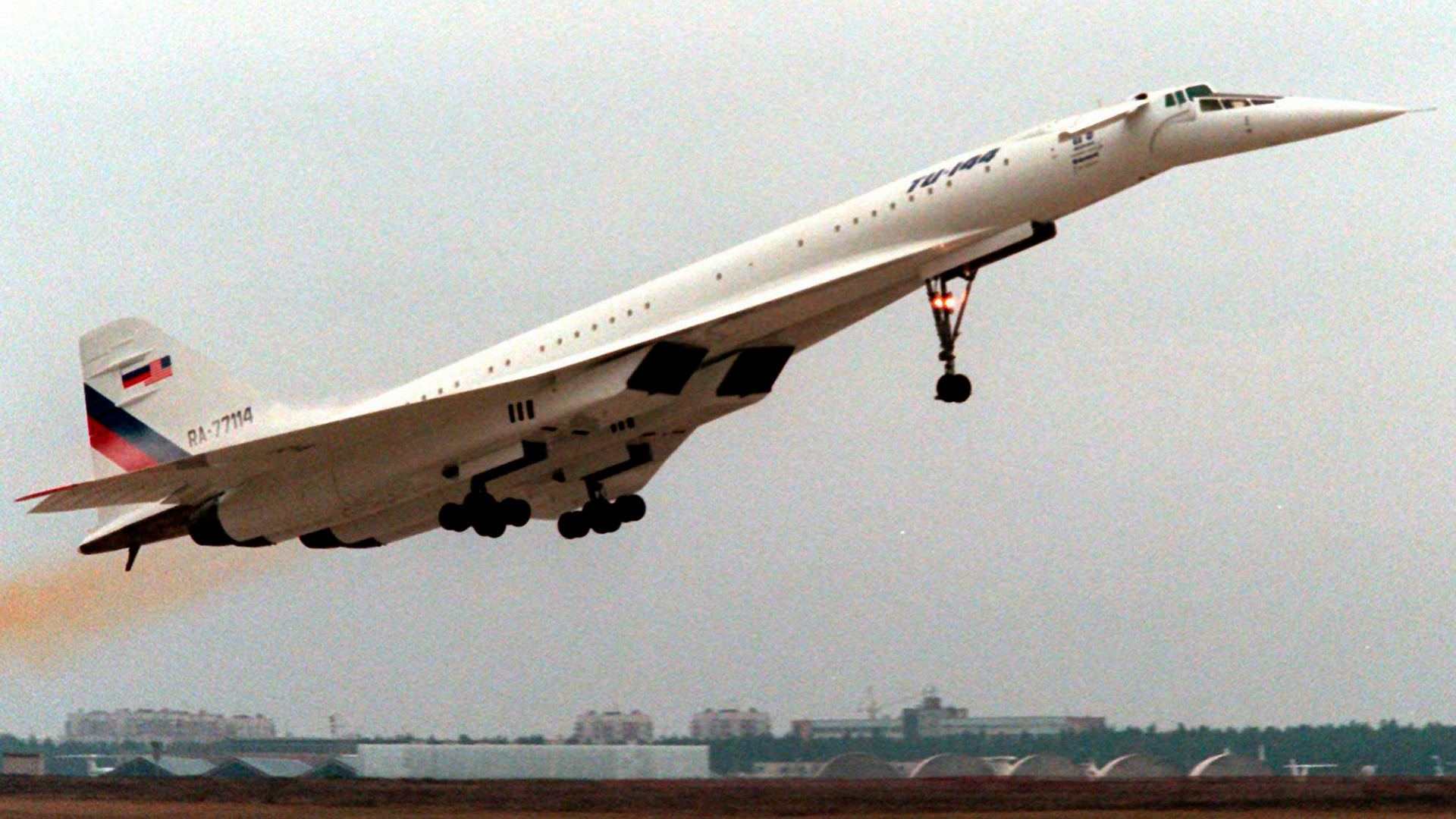 Tupoljev Tu-144, na tej fotografiji kot 