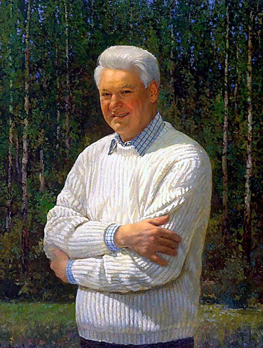 ‘Retrato del primer presidente de Rusia, Borís Yeltsin’ (1999).