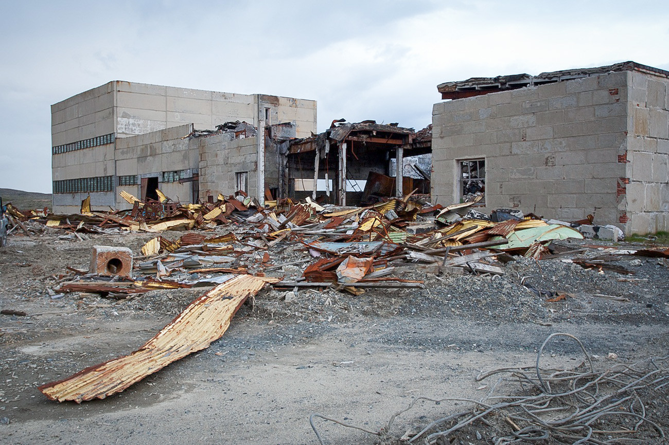 What's left of the facility as of 2012
