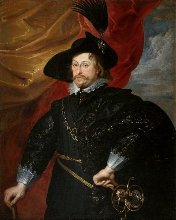Питер Пауљ Рубенс. Портрет Владислава Васи, 1624.