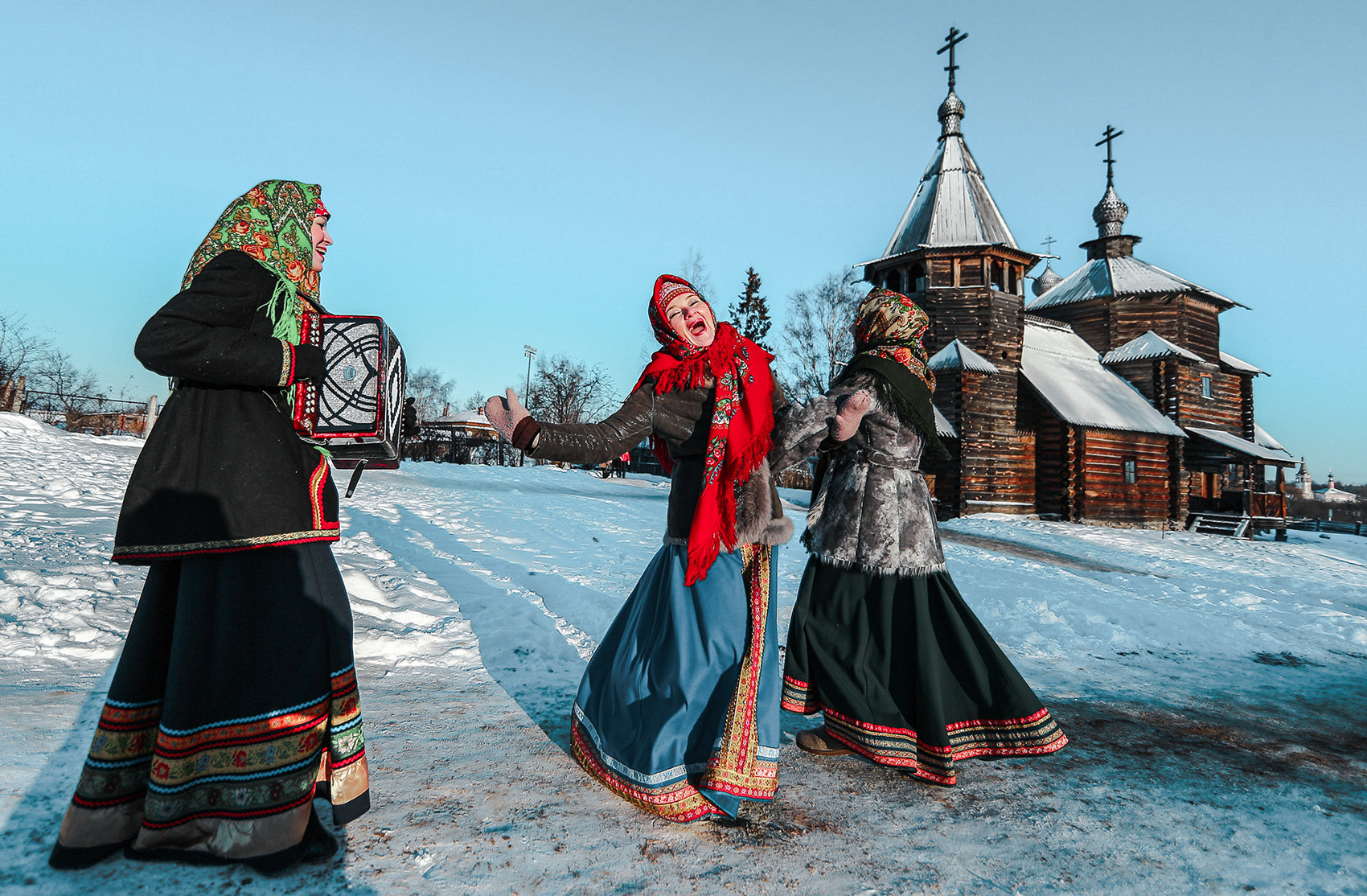 Suzdal during Maslenitsa 