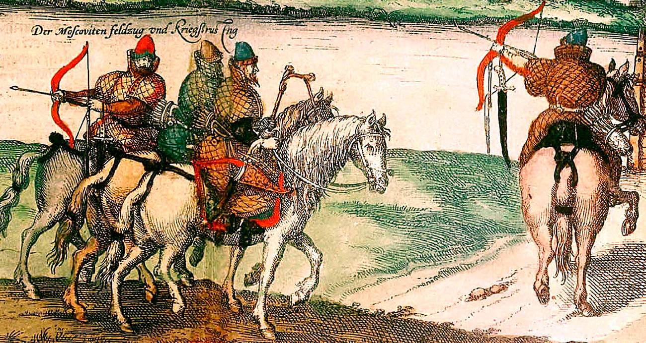 Russian horsed archers of the 16th century