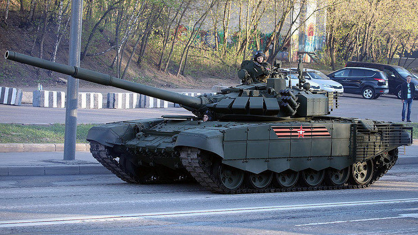 Posljednja verzija tenka T-72B3
