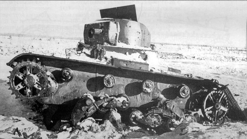Телетенк ТТ-26, февруари 1940 г.

