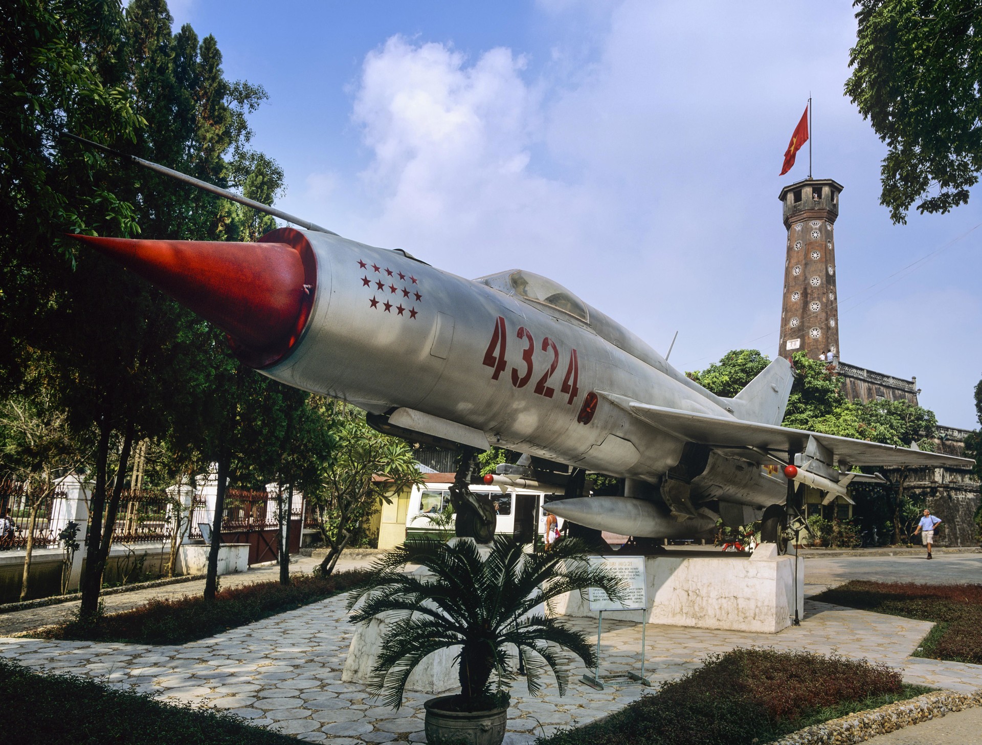 MiG-21 kot muzejski eksponat v Vietnamu, Muzej vojaške zgodovine, Hanoj