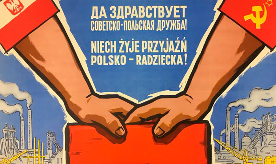 4. ¡Viva la amistad soviético-polaca!