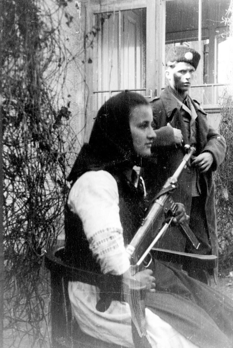 Други светски рат. Добровољци Руске ослободилачке армије (Власовљеве армије), 1944.