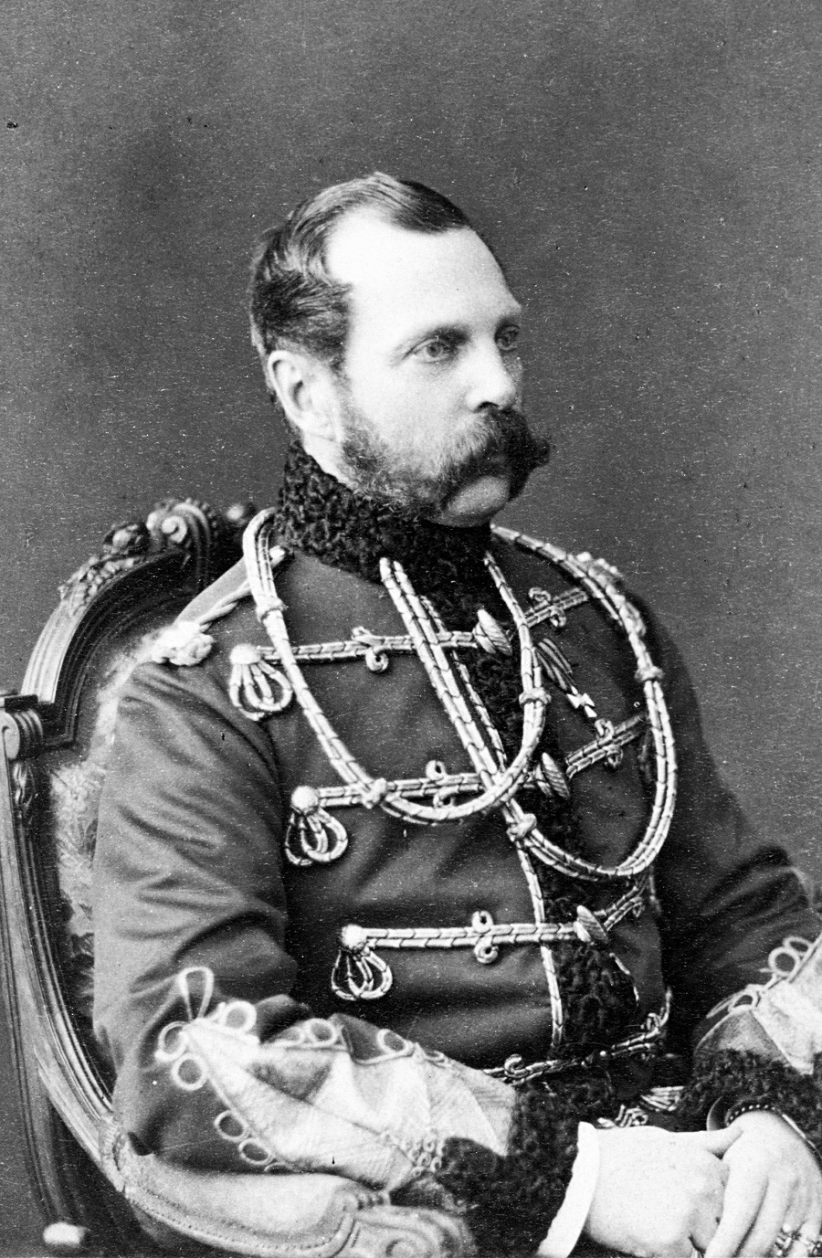 Tsar Alexander II, Emperor of Russia (between 1870 and 1886)