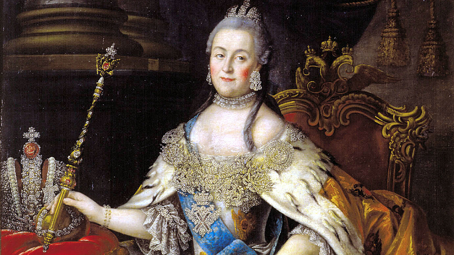 Императрица Екатерина II, Алексей Антропов

