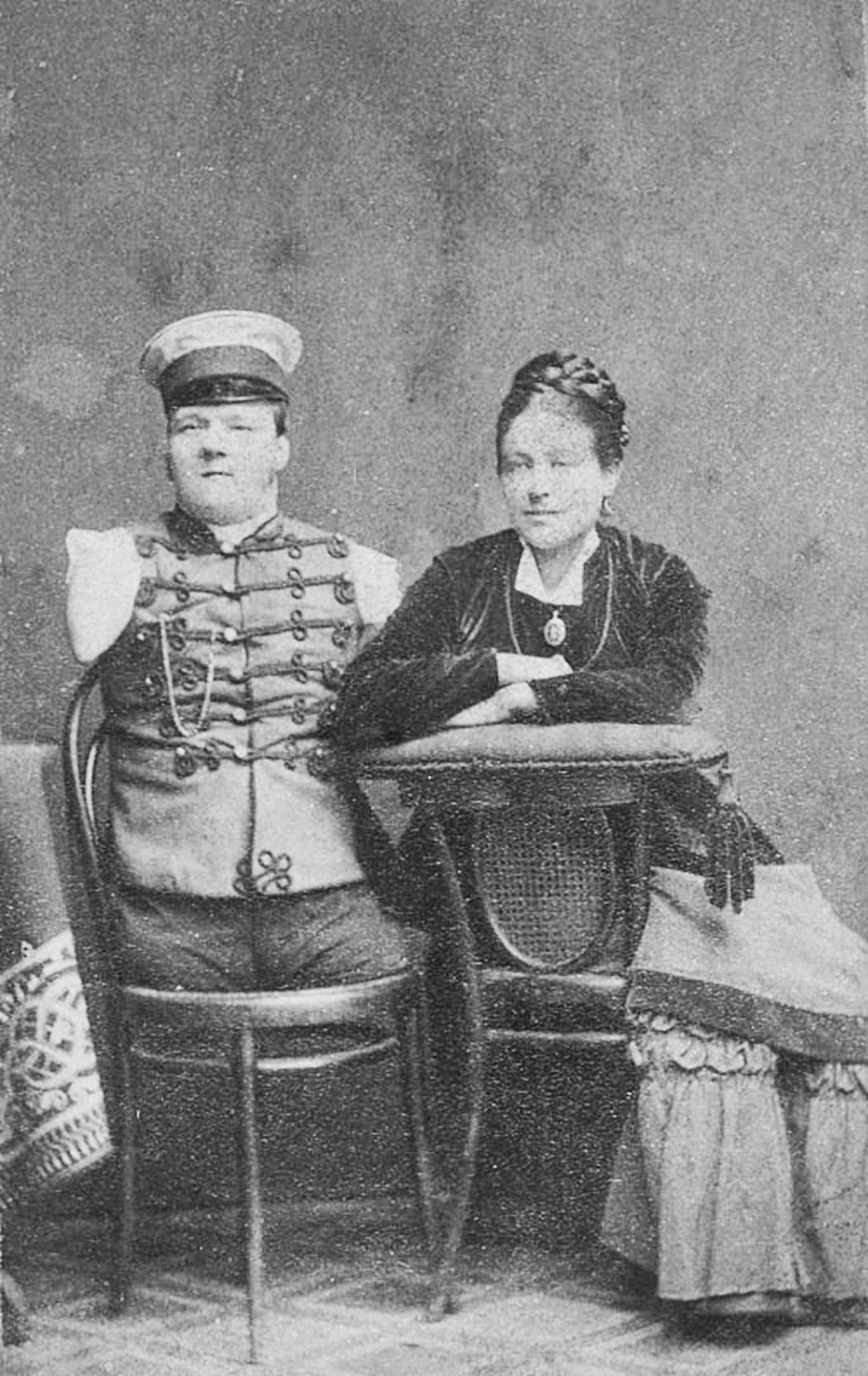 Nikolai Kobelkoff and his wife Anna