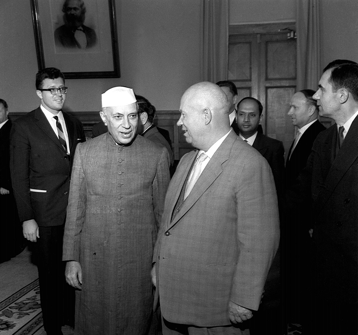 Nery and Khrushchev.