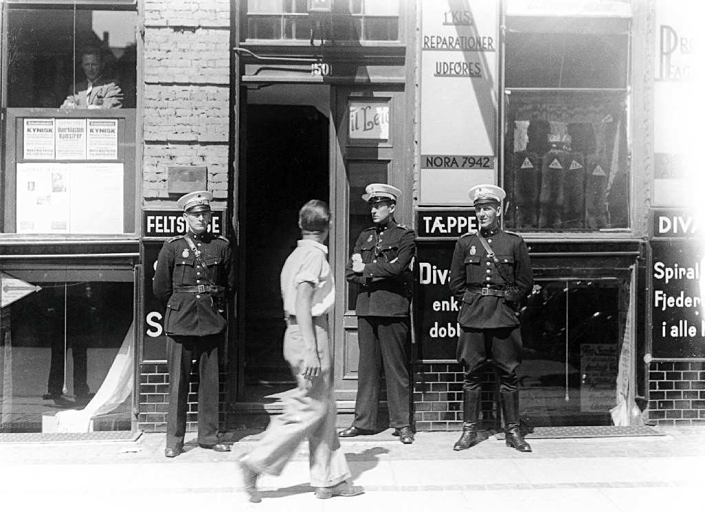 Полиција во Копенхаген, 1941 година