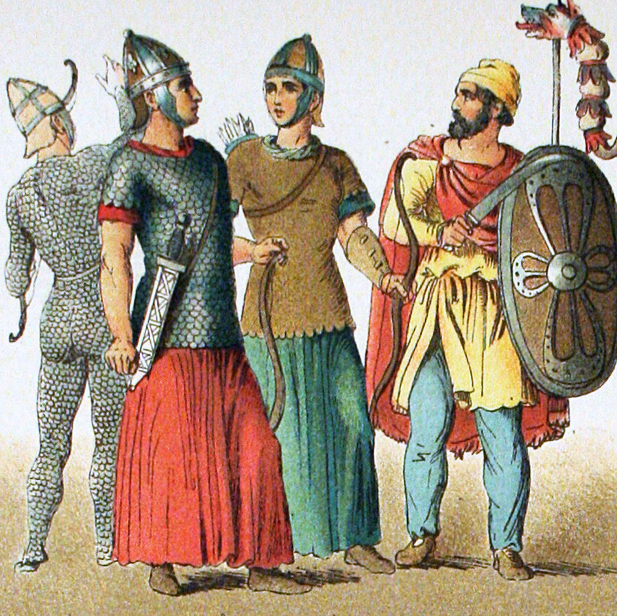 Sarmatian warriors