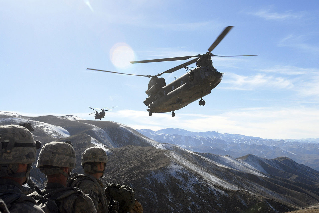 CH-47 Chinook v Afganistanu