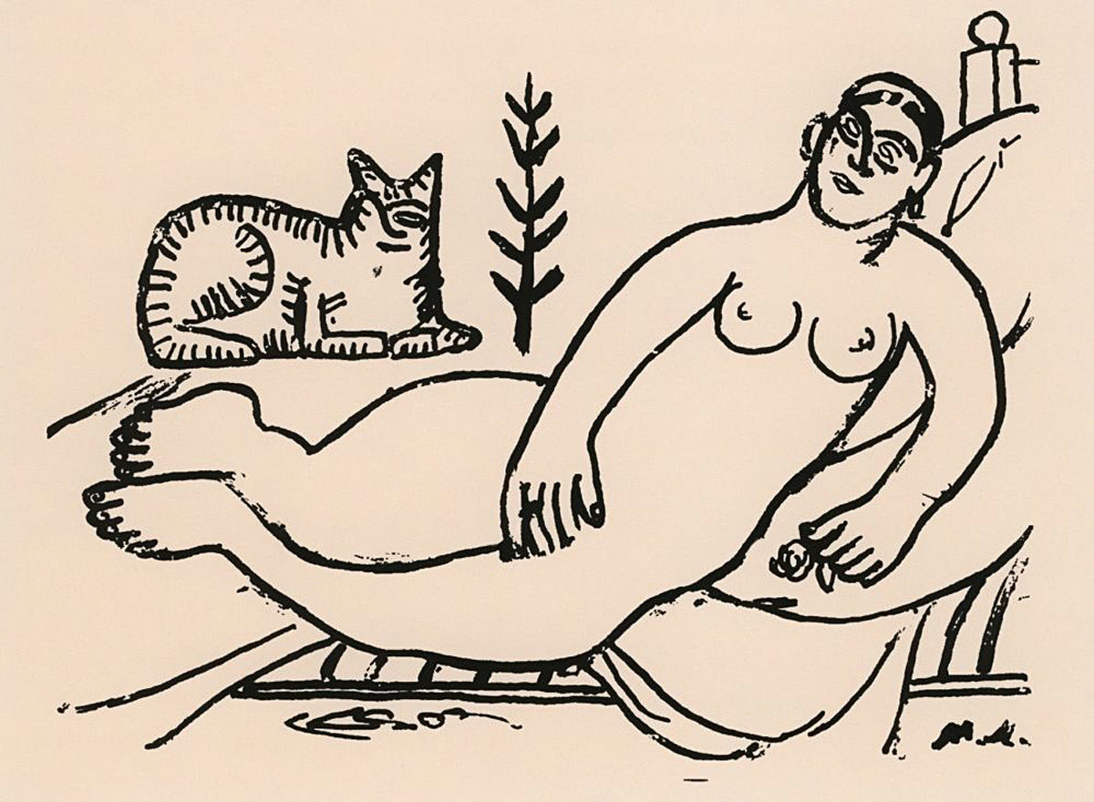 'Кацапская Венера' (1912). Михаил Ларионов (1881-1964)