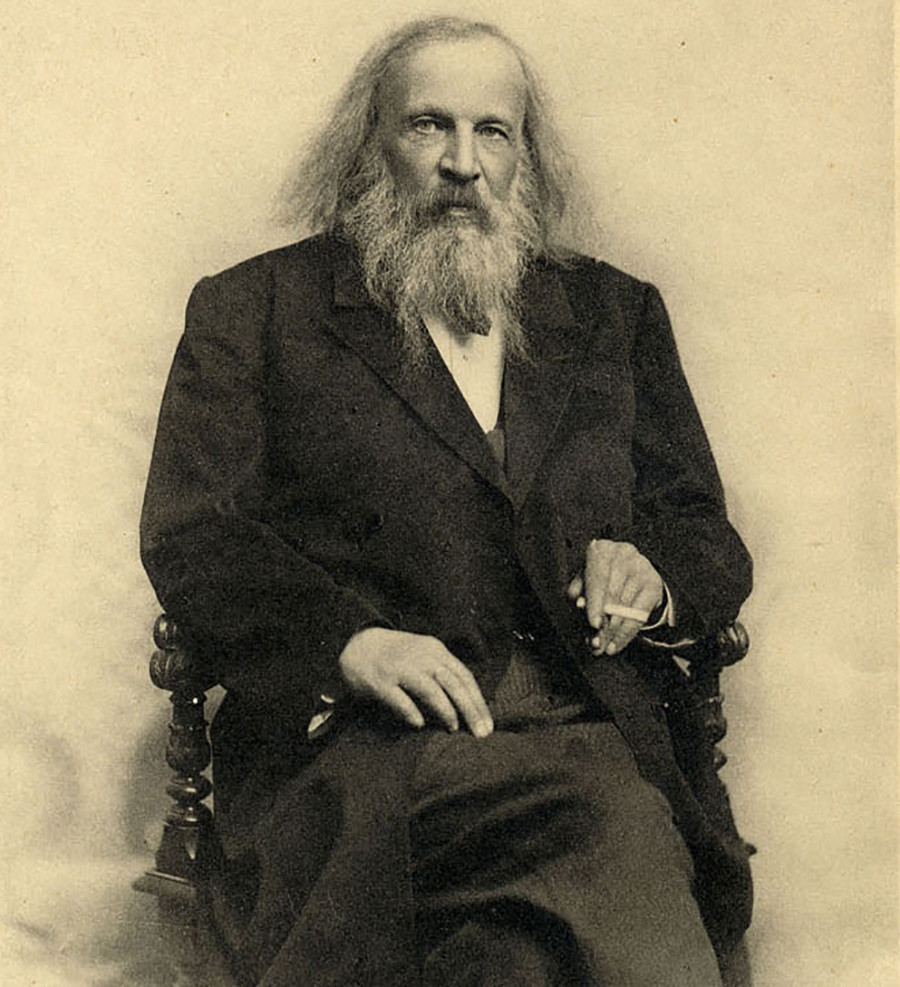 Dmitri Mendeleev (1834 – 1907).