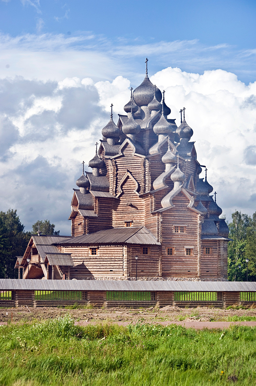 Bogoslovka. Church of the Intercession, southwest view. August 17, 2009.