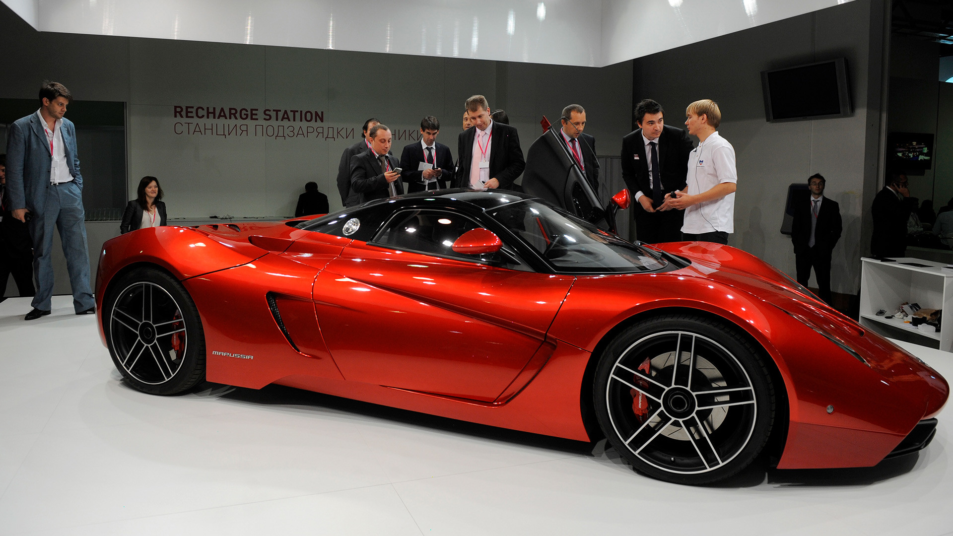 Аутомобил „Марусја“ представљен на 15. годишњој конференцији инвеститора у изложбеном простору „Експоцентар“.