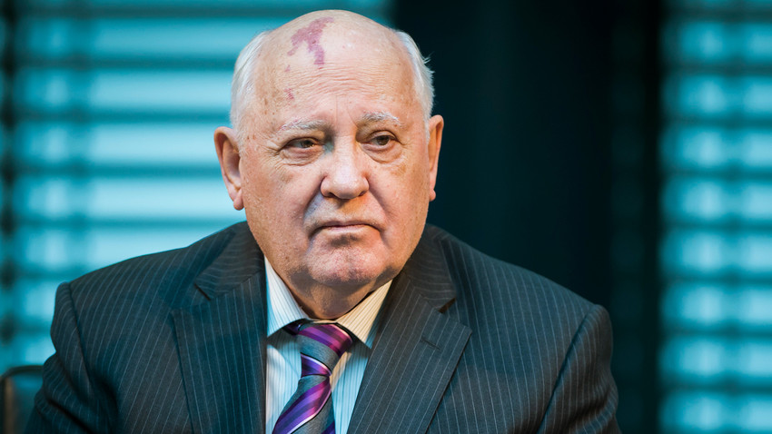 Former President of the Soviet Union Mikhail Gorbachev 