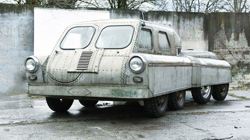 5 facts about this amphibious 8 wheel Soviet monster car Russia